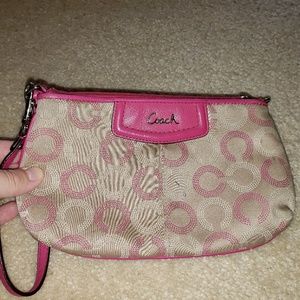 Coach wristlet